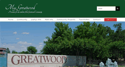 Desktop Screenshot of mygreatwood.com