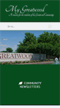 Mobile Screenshot of mygreatwood.com