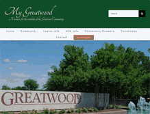 Tablet Screenshot of mygreatwood.com